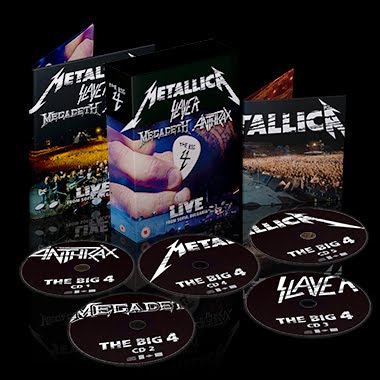 ザ•ビック•フォー〜史上最強の夜！The Big 4 /メタリカ他 Metallica, Slayer, Megadeth, Anthrax: Swedish 'Big Four' Show