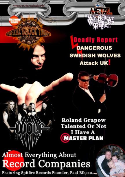 Metal Shock TimesFirst Issue – Summer 2012(Right click on the picture above and choose "Save Link As" or "Save Target As")