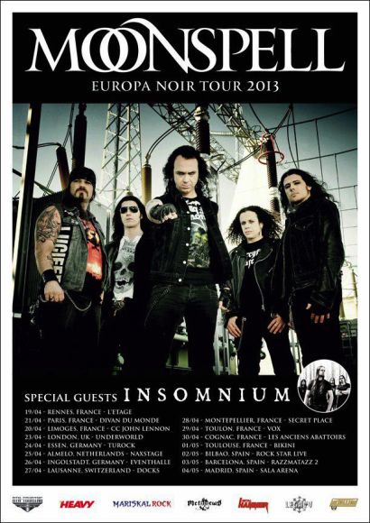 MoonspellInsomniumTour
