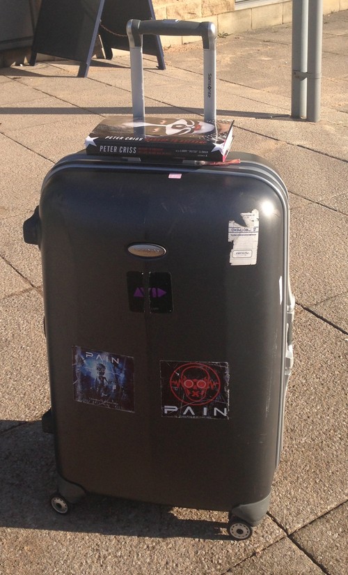 My bag and my book - ready to hit the streets again