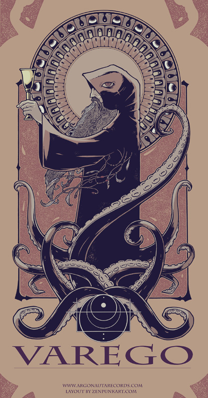 Promotional "Necromancer" poster is courtesy of ZENPUNKART.COM, exclusively for Varego