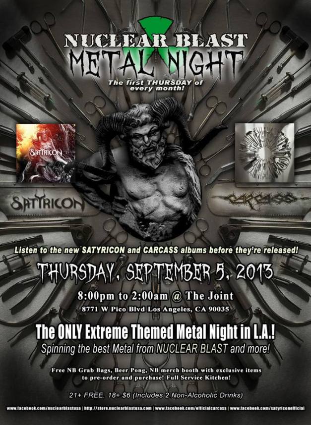 NuclearBlastMetalNightLA