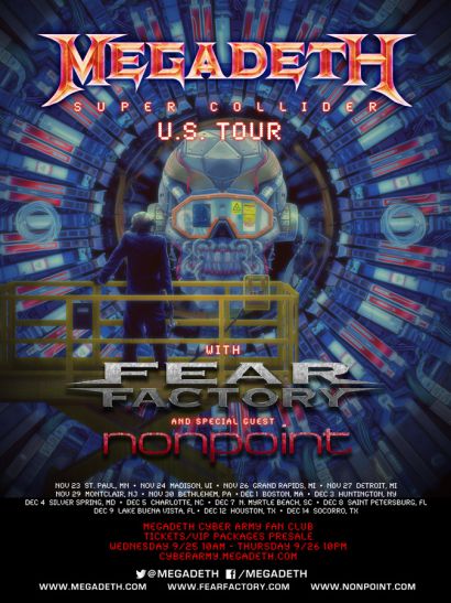 MegadethSuperColliderUStour