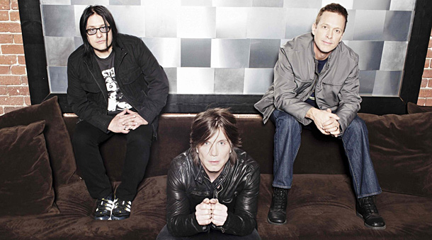 Separate ways: Malinin, right, with the Goo Goo Dolls