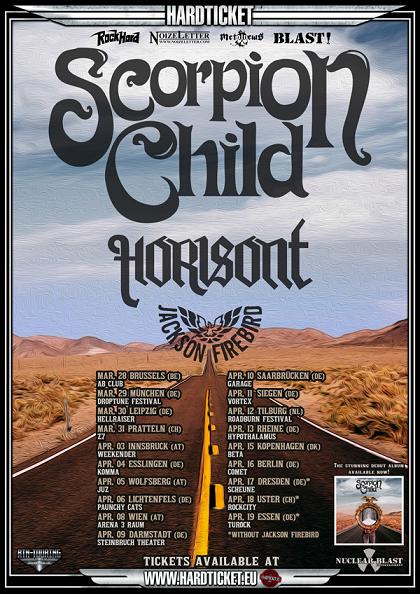 Scorpion Child - Tourflyer 2014