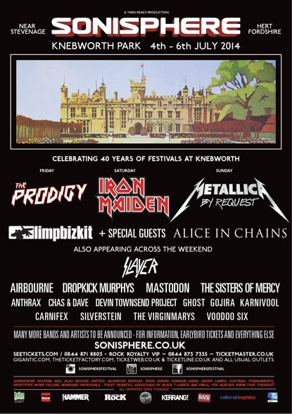 Sonisphere 2014