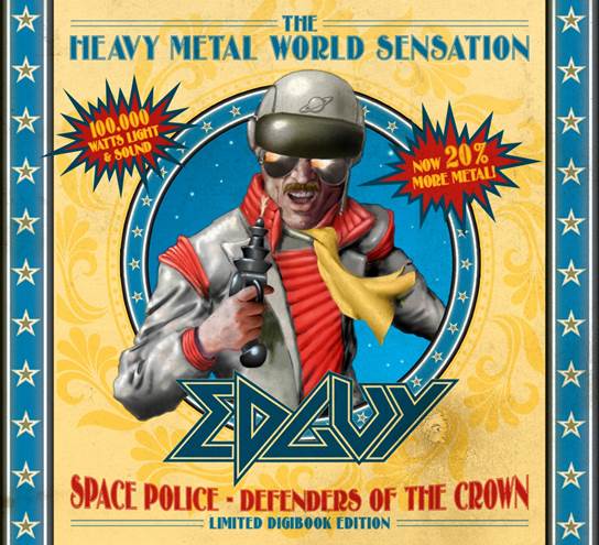 Edguy Space Police Defenders Of The Crown limited didgibook