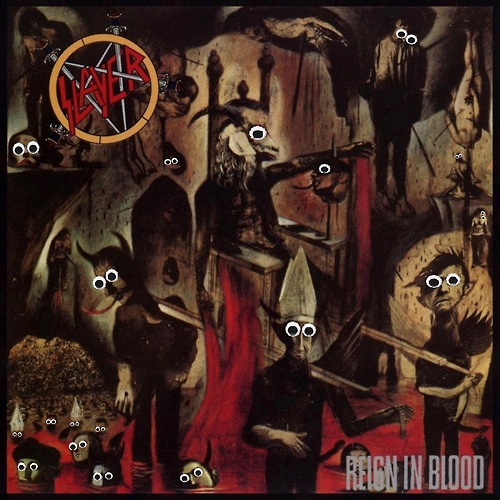 Googly eyes metal albums