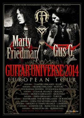 GUS G and Marty Friedmann