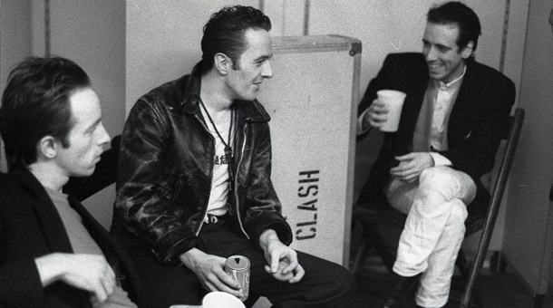 Back in time: Headon, Strummer and Jones in Germany in 1981