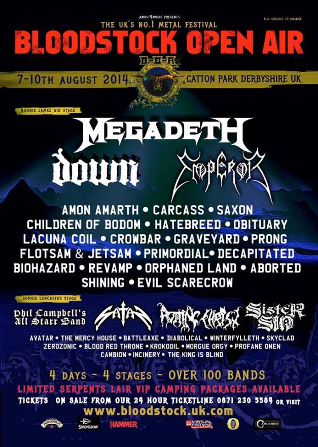 Bloodstock march poster