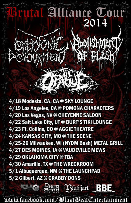 Brutal Alliance Tour
