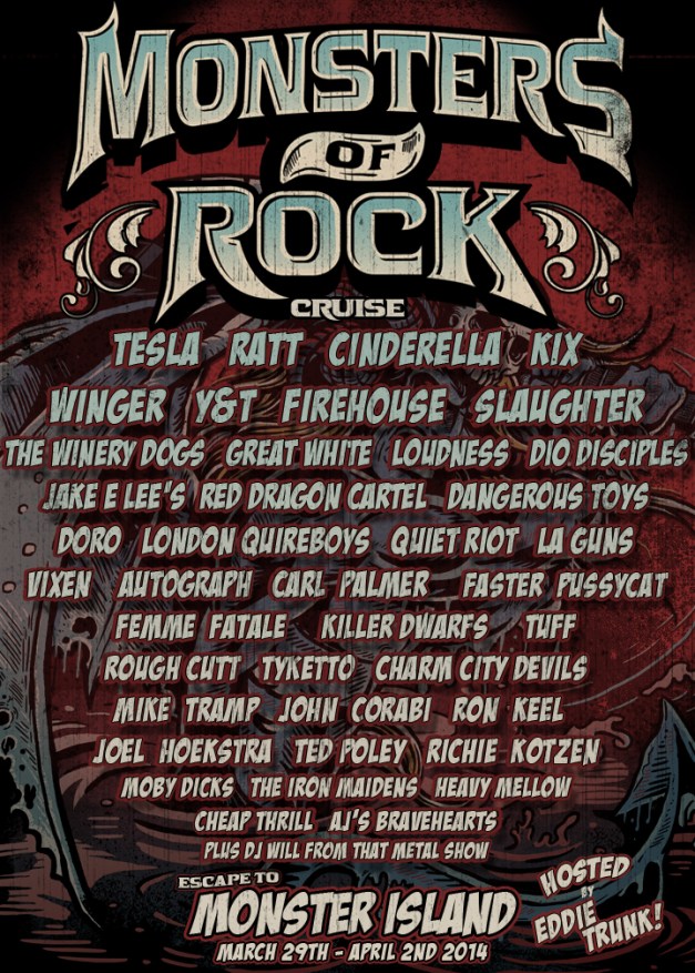 Monsters of Rock cruise