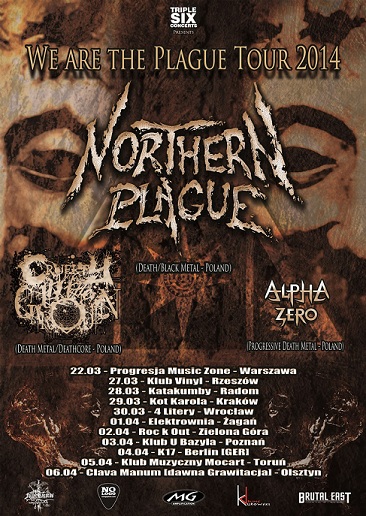 NORTHERN PLAGUE tour 2014