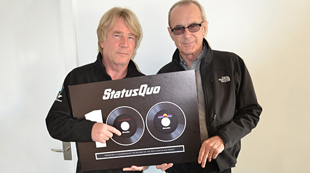 Rick Parfitt and Francis Rossi