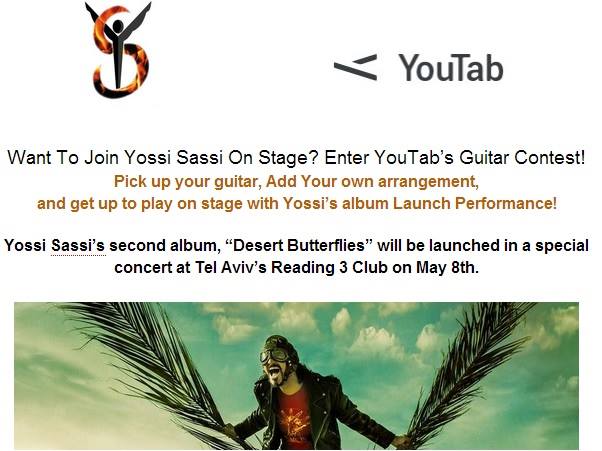 YossiSassi-YouTab-Guitar-Contest