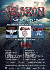 Saxon 35th ann tour