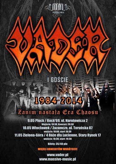 VaderClubConcertsPoland