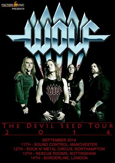 Wolf tour 2014