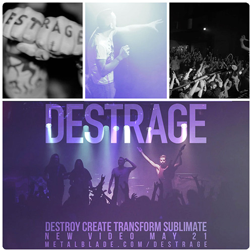 DESTRAGE Launch New Video “Destroy Create Transform Sublimate” | Metal ...