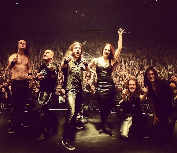 Epica's Release show - posted via Epica's Instagram
