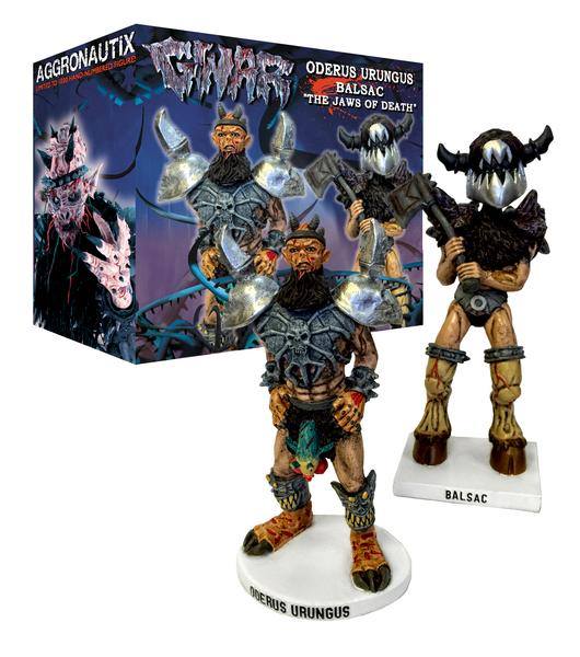 GWAR: Throbblehead Set Featuring Oderus Urungus And Balsac “The