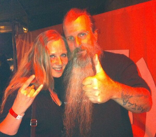 Tarja and Paul at Metalitalia.com Festival 2014