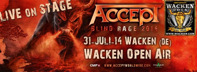 Accept Wacken 2014