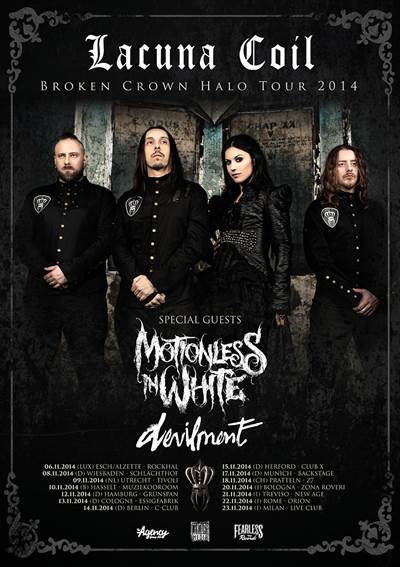 Lacuna Coil Tour
