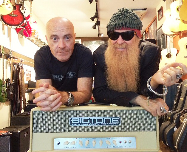 Octavio Valero and Billy Gibbons from ZZ Top