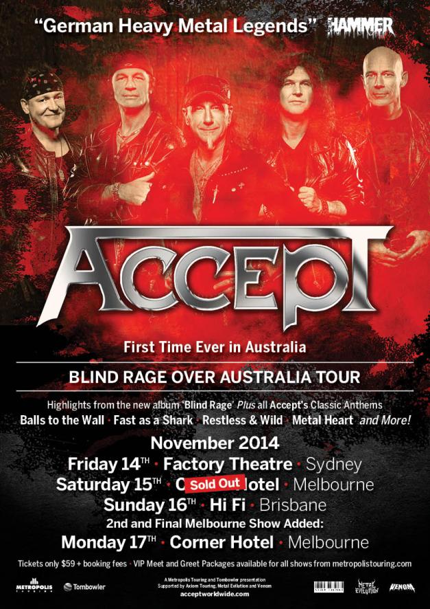 Accept Melbourne