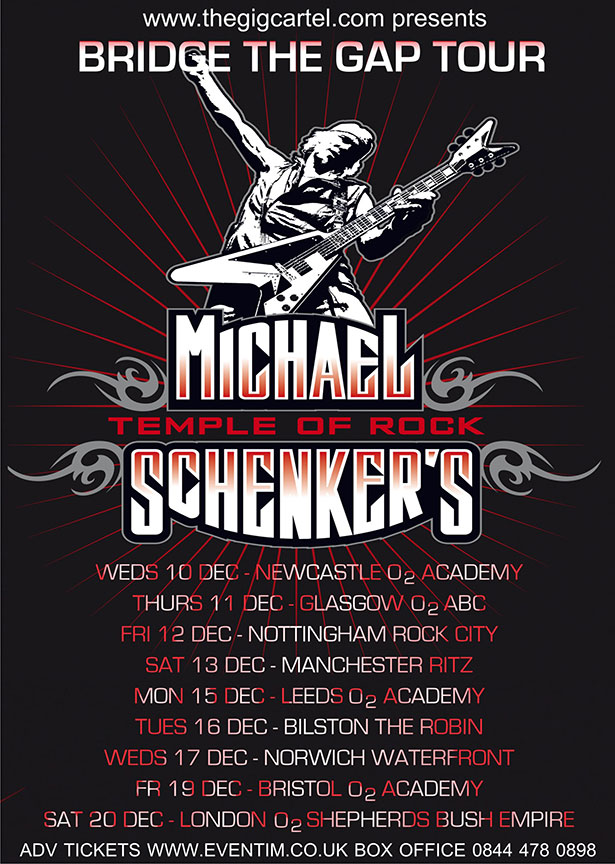 Michael Schenker tour 2014