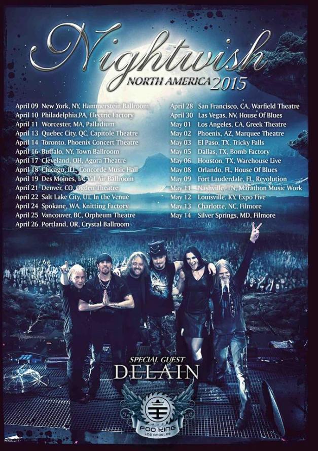 Nightwish-US-tour2015