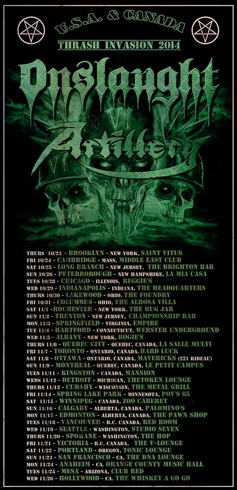onslaughtartilleryustour2014poster
