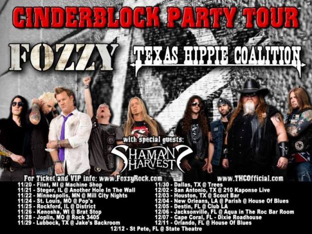 Fozzy-tour