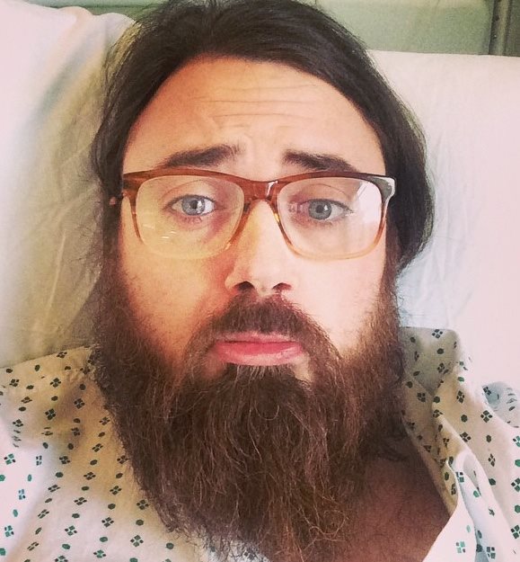 Tomas Hubbard in hospital