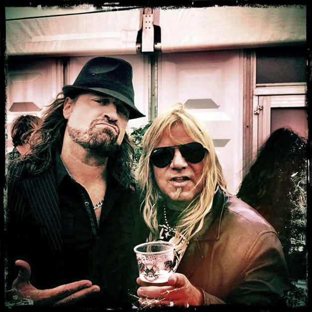 Russell Allen and Mat Sinner