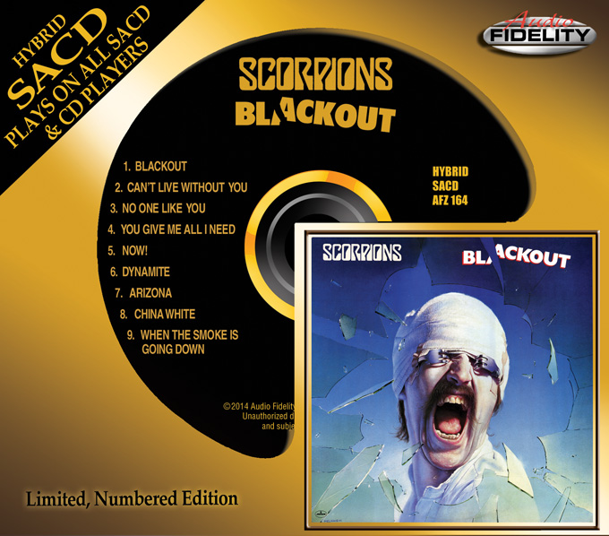 Audio Fidelity Records To Release SCORPIONS “Blackout” On Limited