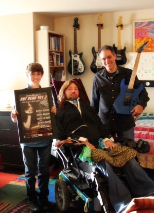 Thayer with Jason Becker