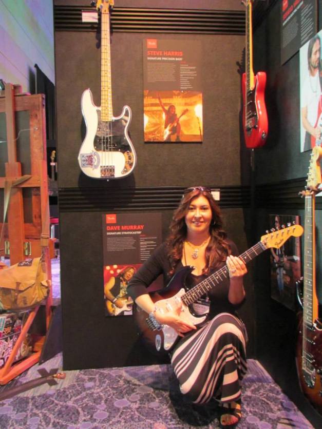 Iron Maiden Guitars NAMM