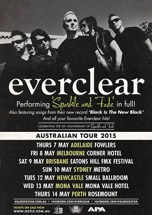 Everclear Australian Tour 2015