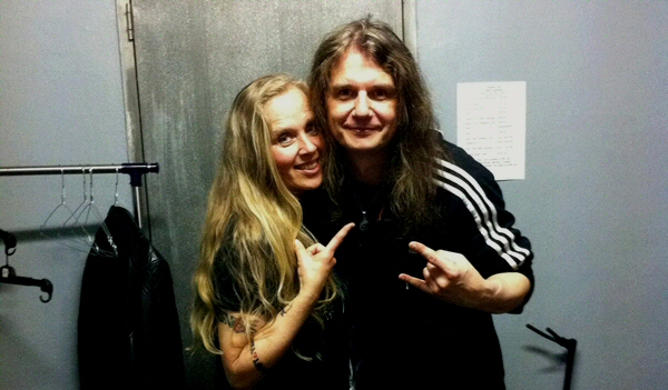 André and Tarja - Milan 5 May 2015