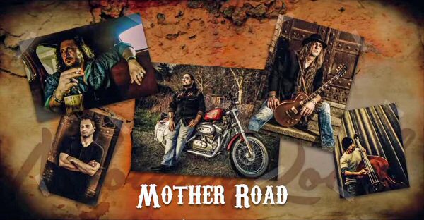 MOTHER ROAD (L-R): Keith Slack, Zacky Tsoukas, Alessandro del Vecchio, Chris Lyne, and Frank Binke (Photo Credits:  Rainer Raschewski, Mark Maryanovich, Tom Lau and Anna Portaluppi) 