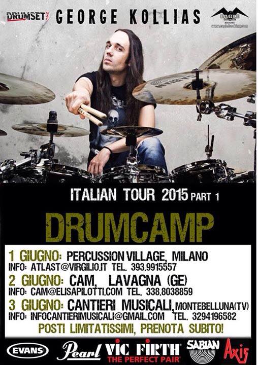 GeorgeKollias-drum-clinic-italy-2015