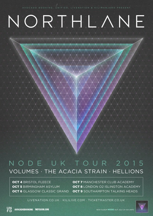 Northlane Tour Poster