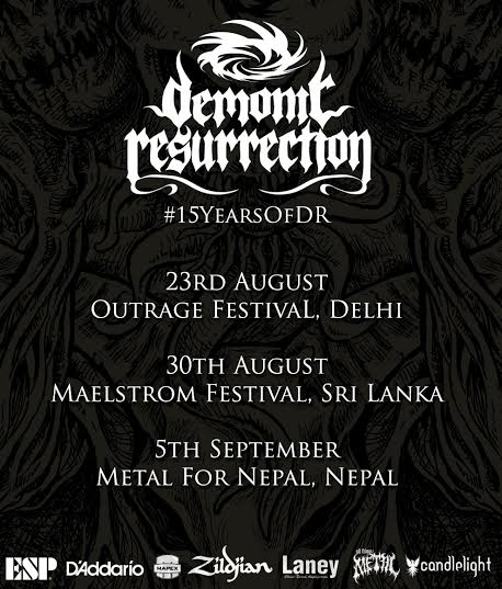 Demonic Resurrection Tour Poster 2015