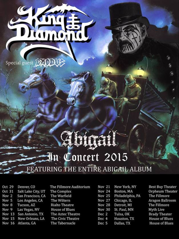 King Diamond Tour 2015