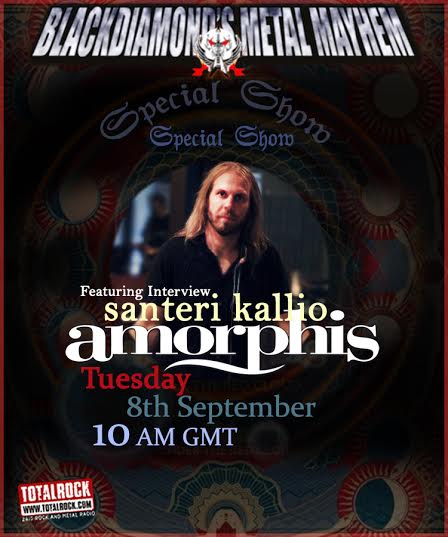 Amorphis Show Poster
