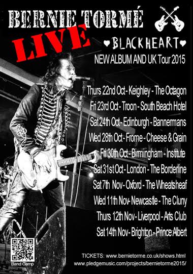 Bernie Torme Tour 2015