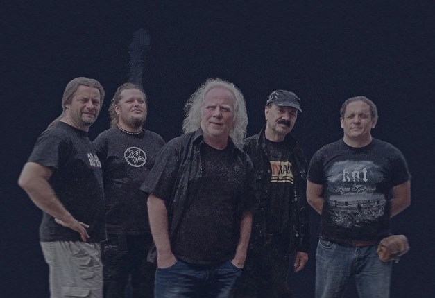 KAT 2015 - from left to right: Krzysztof Pistelok-guitar, Jacek Hiro-guitar, Roman Kostrzewski-vocal, Irek Loth-drums, Michał Laksa-bass guitar